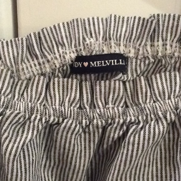 Brandy Melville striped off shoulder top OS - Picture 4 of 4